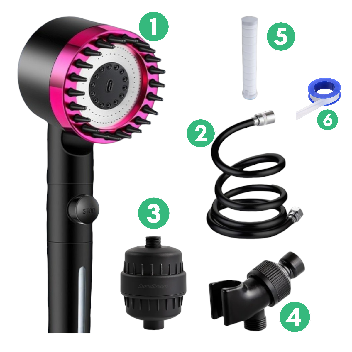 Ultimate Head Massage Shower Head