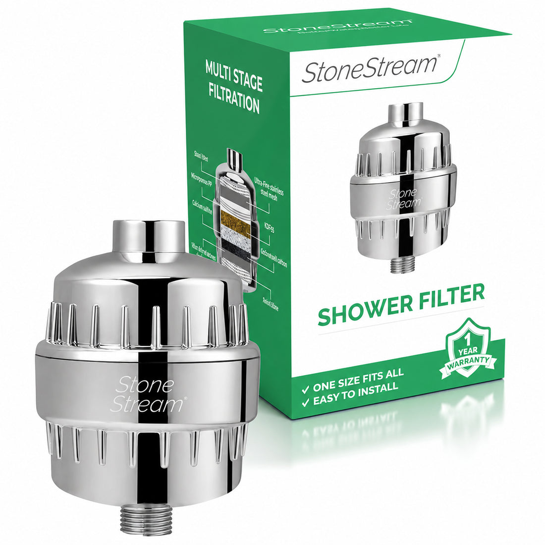 Hard Water shower filter